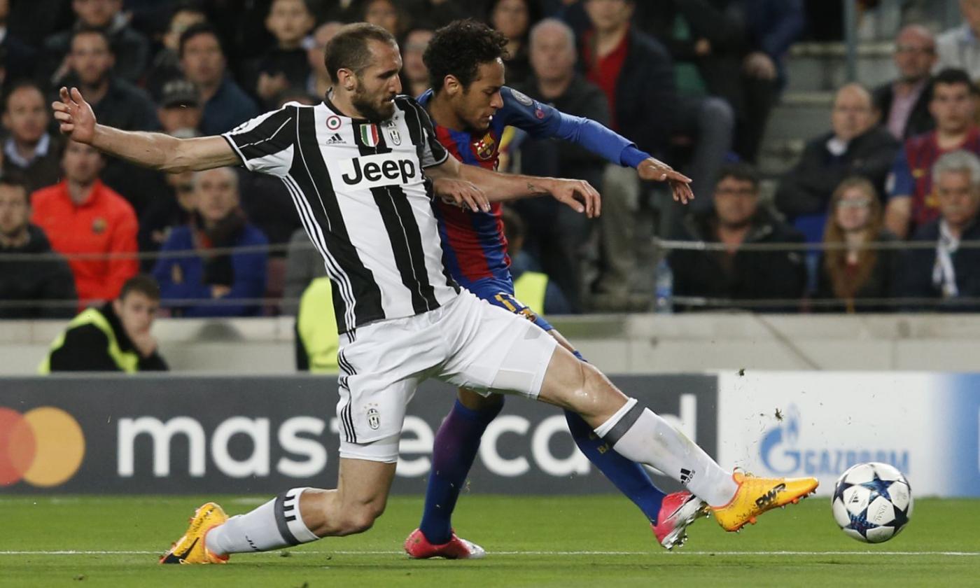 Barcellona-Juve, le pagelle di CM: Chiellini insuperabile, Messi sprecone