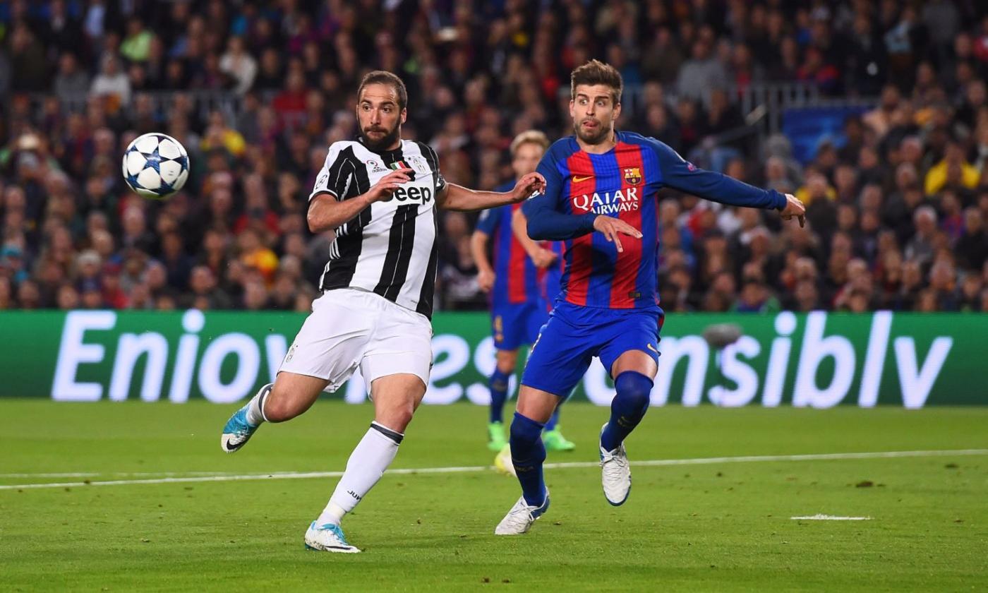 Barcellona, complimenti in italiano alla Juventus 