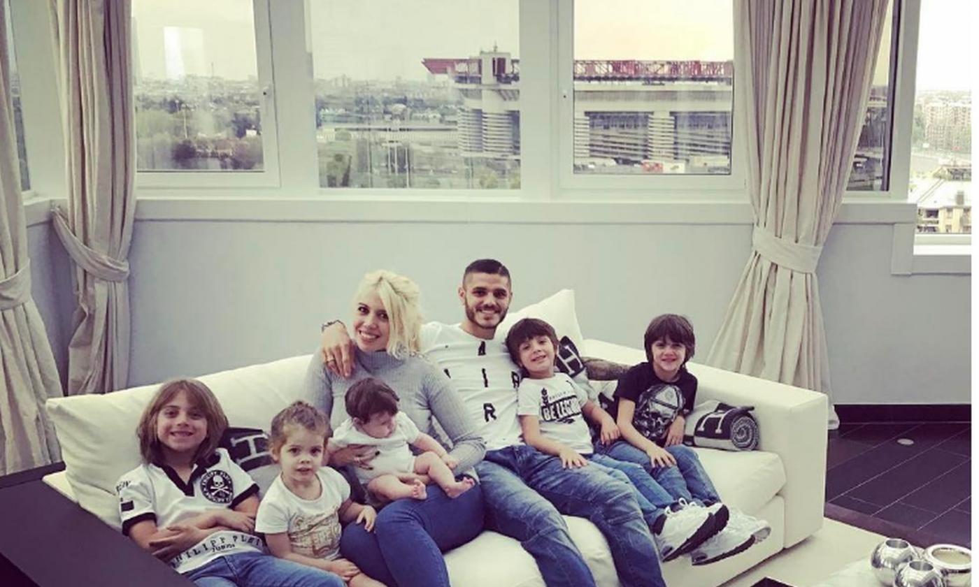 Icardi, foto di famiglia: c'è anche l'Inter. Ci sarà spazio per l'Argentina?