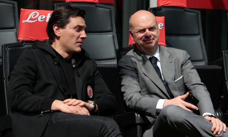 Milan, Fassone: 'Ci aspettavamo più punti. Su Montella e Champions...'