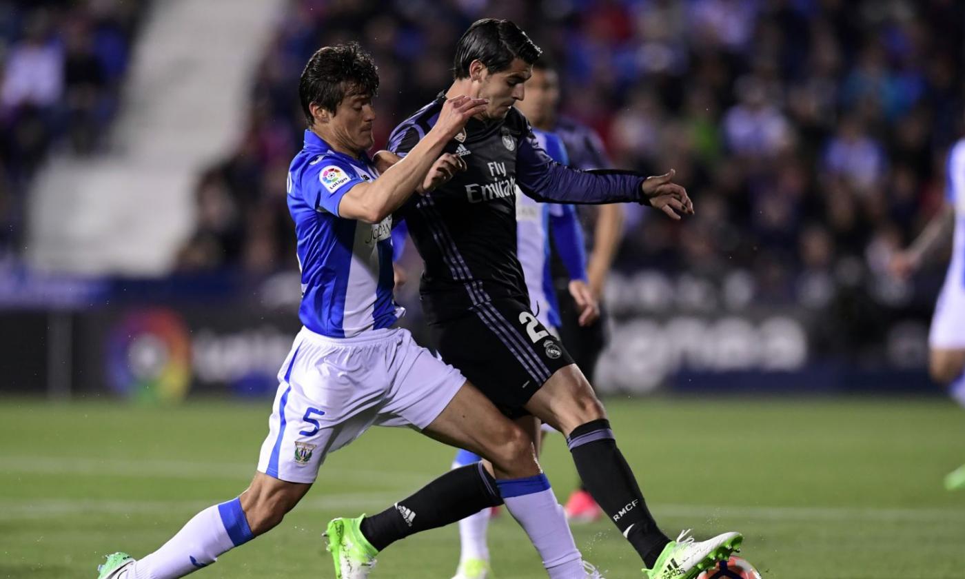 Liga: tripletta di Morata, 4-2 del Real Madrid sul Leganes