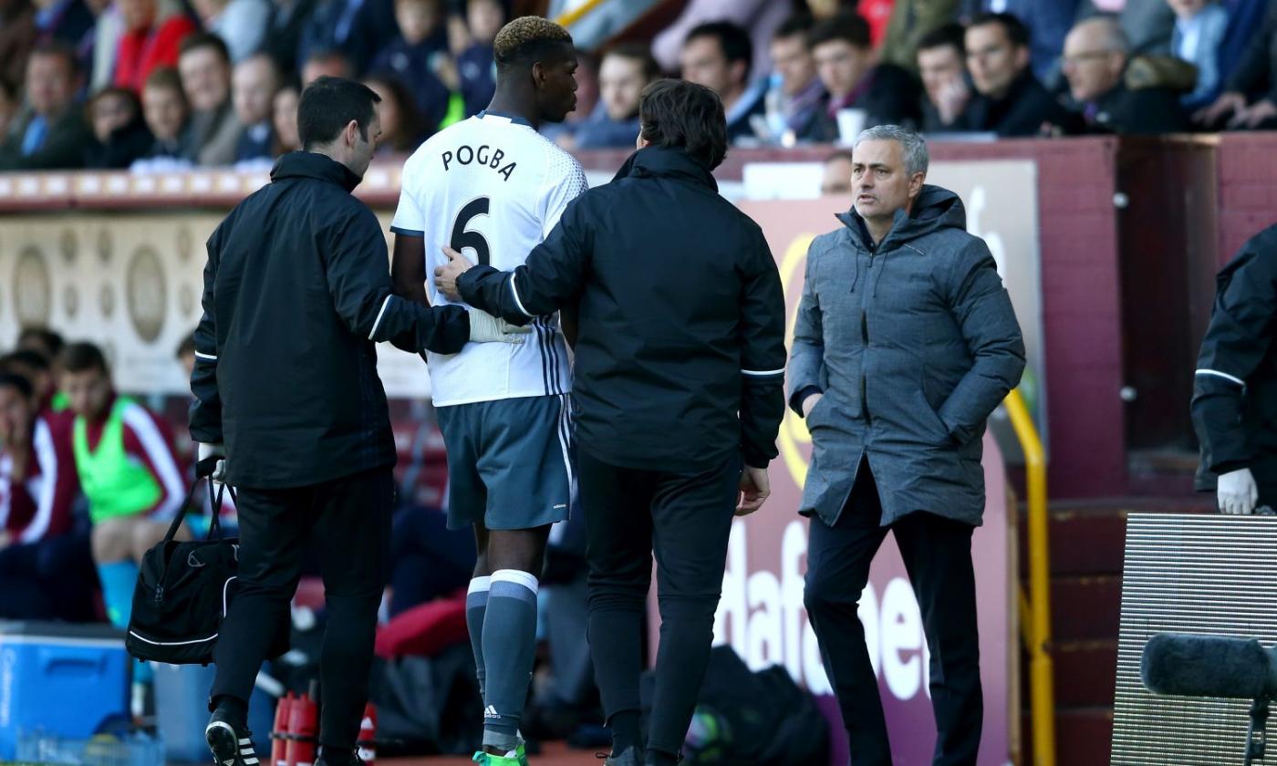 Manchester United, Mourinho: 'Non so se Pogba ci sarà al derby contro il City'