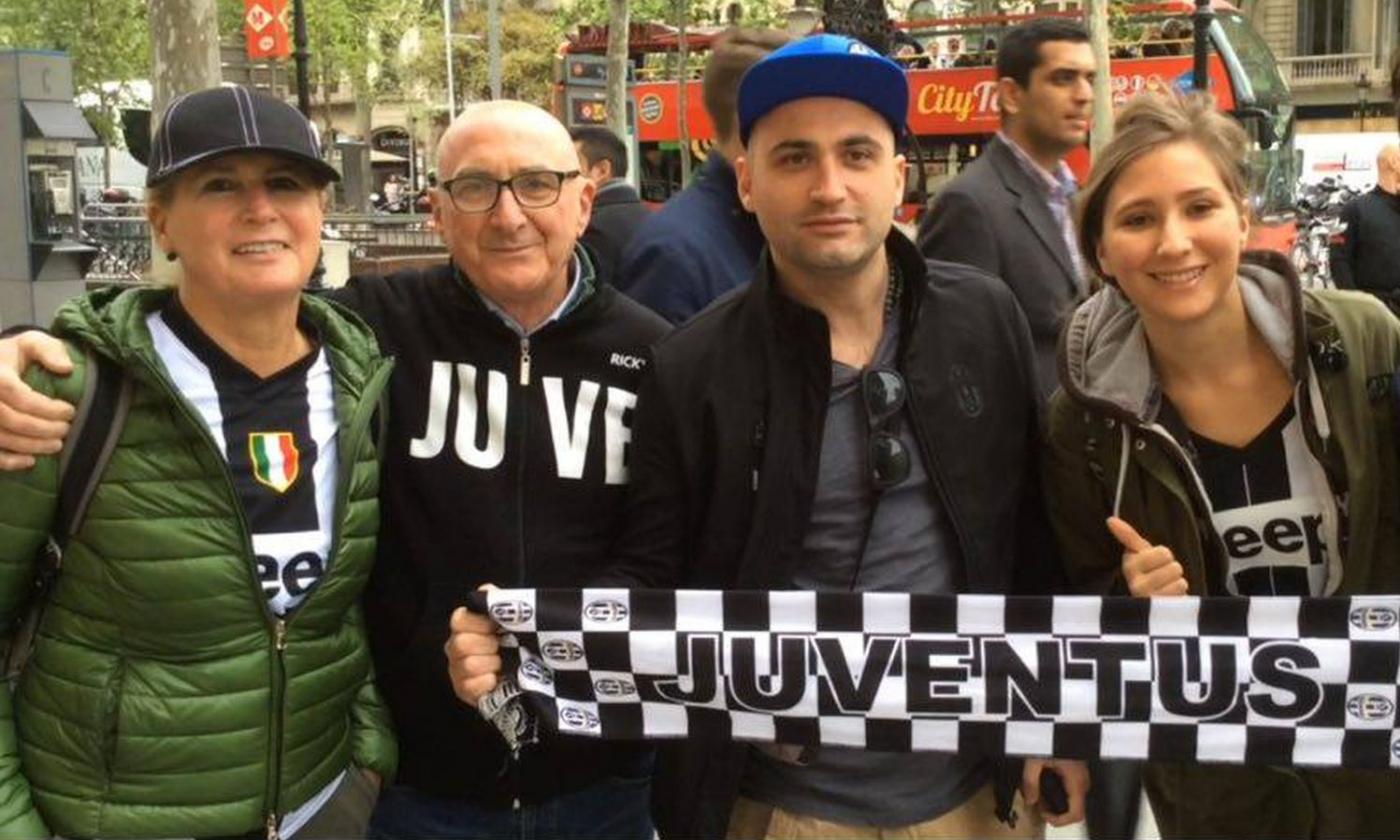 Juve, la notte dei tifosi dopo la gara del Camp Nou FOTO e VIDEO