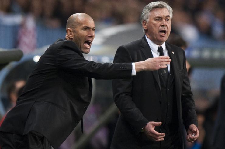 Ancelotti promuove Zidane: 'Col Real è matrimonio perfetto'