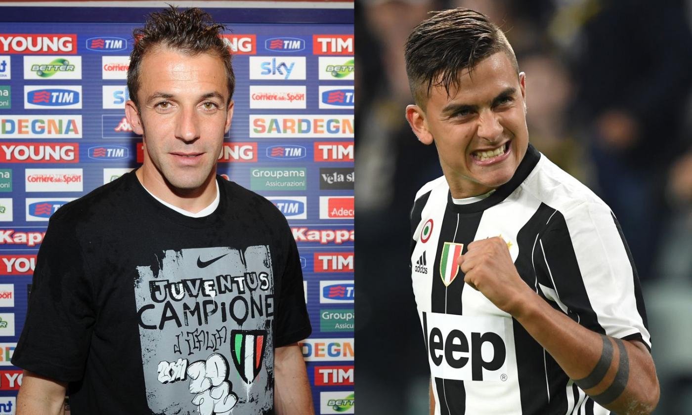 Dybala, batterai Del Piero, ma per il momento Alex è ancora il migliore 