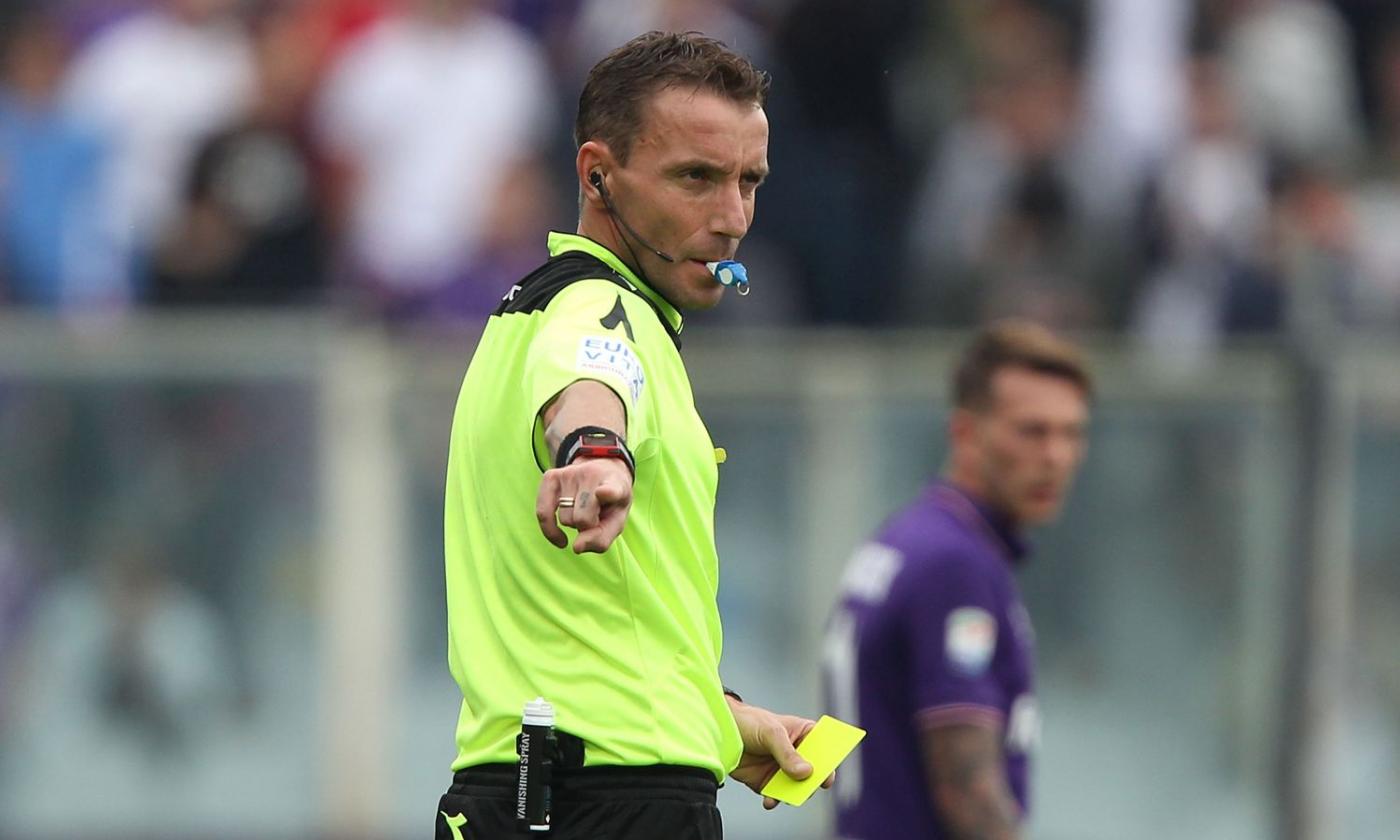 Inter-Fiorentina: arbitra Mazzoleni, scopri  assistenti e Var