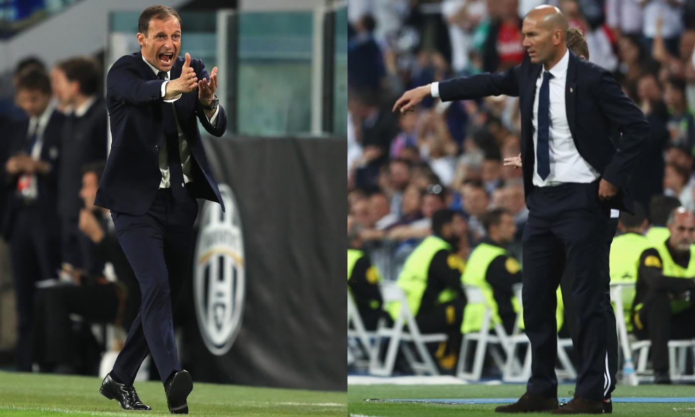 Juve-Real Madrid, 11 in comparison: Allegri and Zidane, who is the best? Vote Here