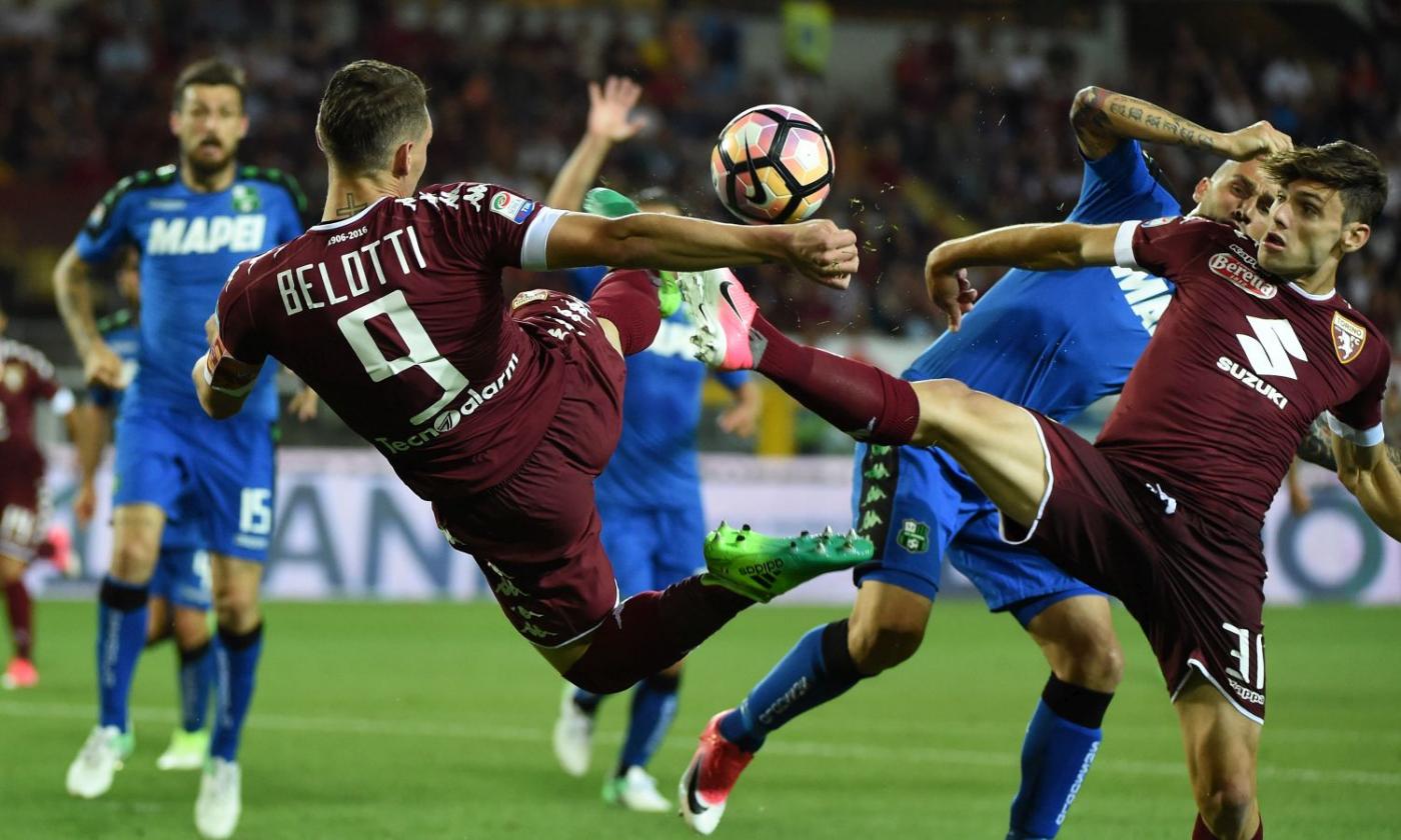 Torino-Sassuolo 5-3:GOL & HIGHLIGHTS 