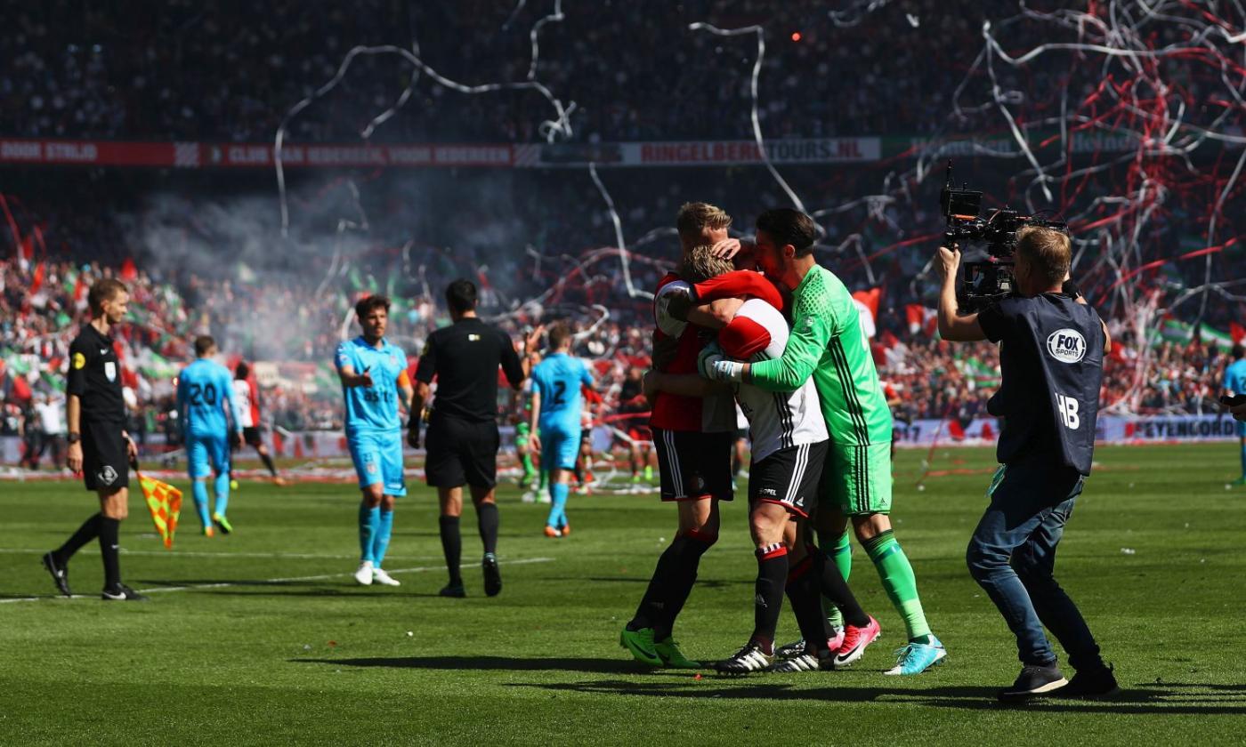 Feyenoord: il tributo del De Kuip a Brad Jones nell'anniversario della scomparsa del figlio