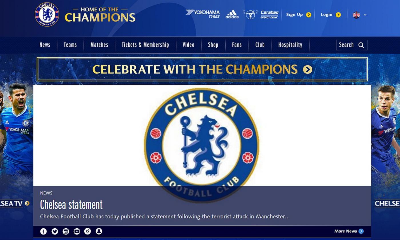 Chelsea, UFFICIALE: annullata la parata per celebrare la vittoria della Premier dopo l'attentato di Manchester