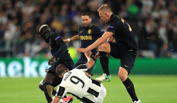 Juve-Monaco, Glik: 'Higuain? Solo un fallo' VIDEO