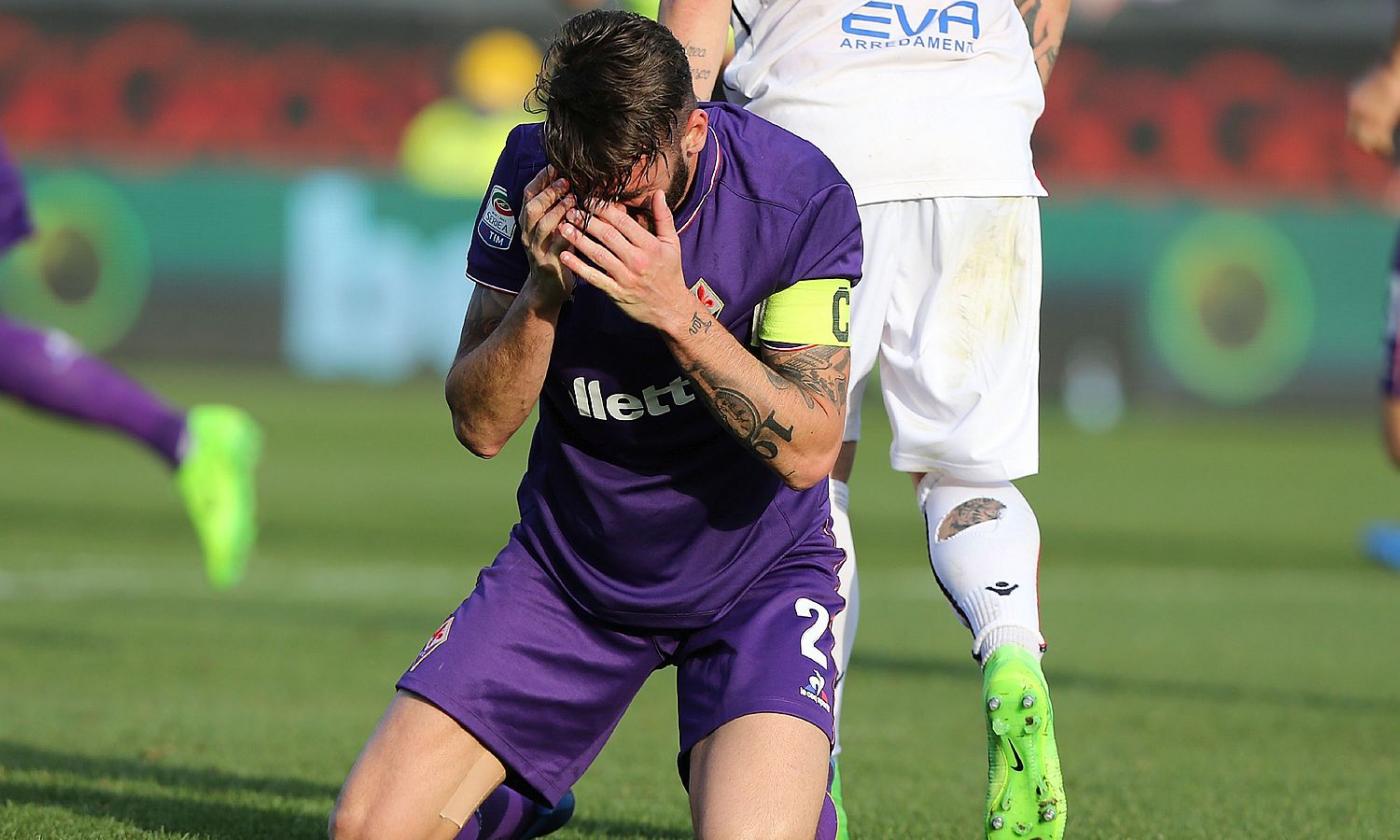 Inter, AC Milan target breaks into tears as he announces his departure from Fiorentina