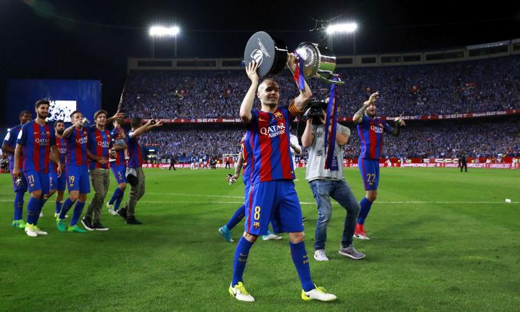Barcellona, Iniesta non rinnova: Juve e Inter per il futuro, secondo i bookies