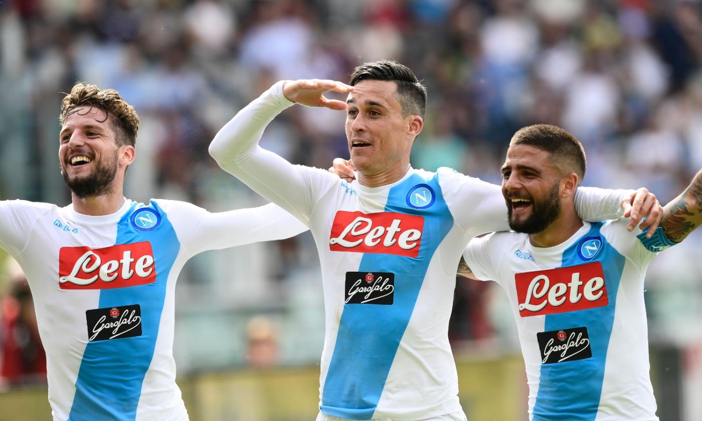 Napoli, domani Albiol e Callejon in diretta Facebook con i tifosi