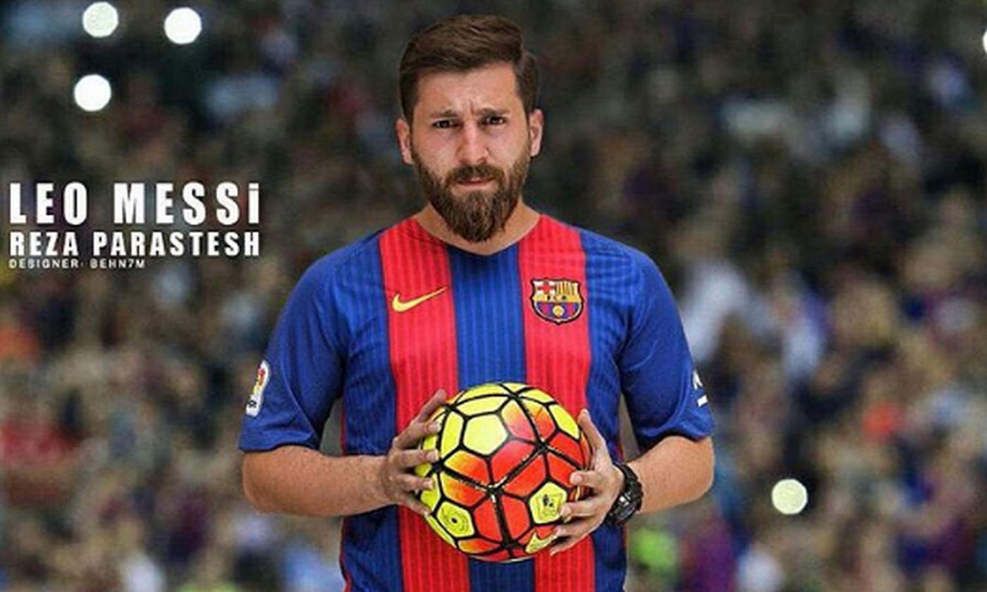 Messi lookalike arrested in Iran... for his own safety (Photo)