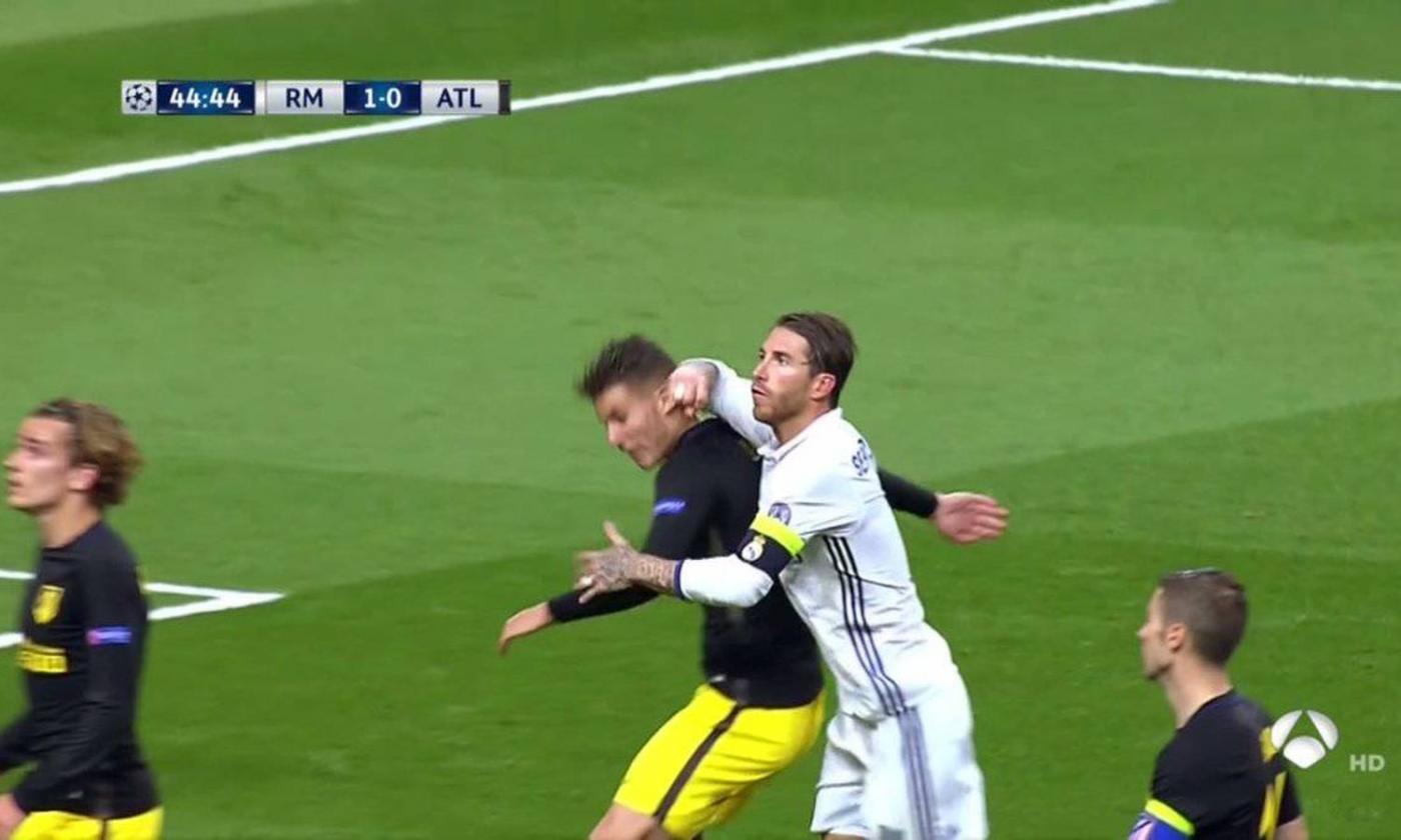 Good news for Real Madrid as Sergio Ramos won’t face Champions League ban for elbow