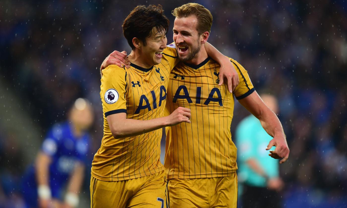 Premier League: Leicester-Tottenham 1-6, show di Kane re del gol