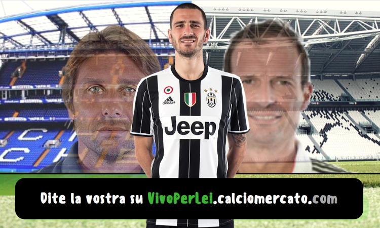 Il Chelsea prepara l'offerta per Bonucci