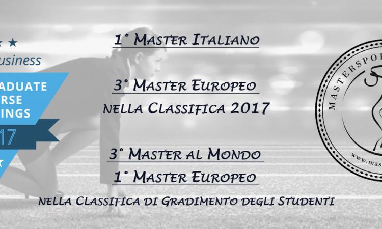 Un master italiano sul podio nella classifica dei corsi in sport management