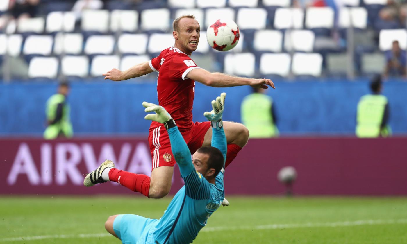 Confederations Cup: Russia-Nuova Zelanda 2-0. Domani Portogallo-Messico