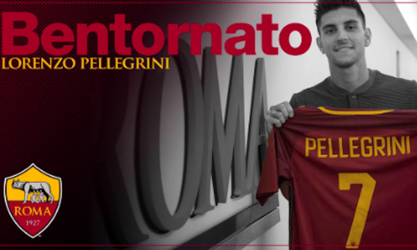 Roma, UFFICIALE: torna Pellegrini