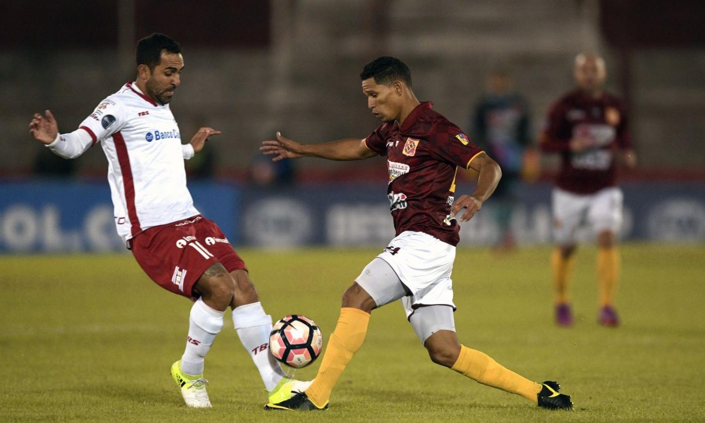 Copa Sudamericana, incredibile triplo salvataggio del Deportivo Anzoatengui VIDEO