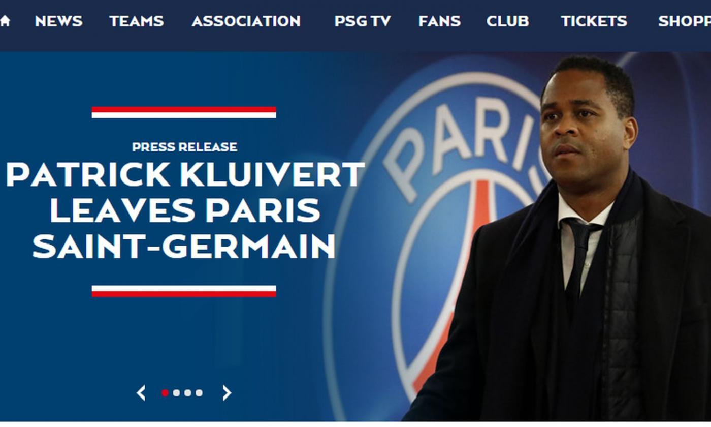 PSG, UFFICIALE: Kluivert lascia il club