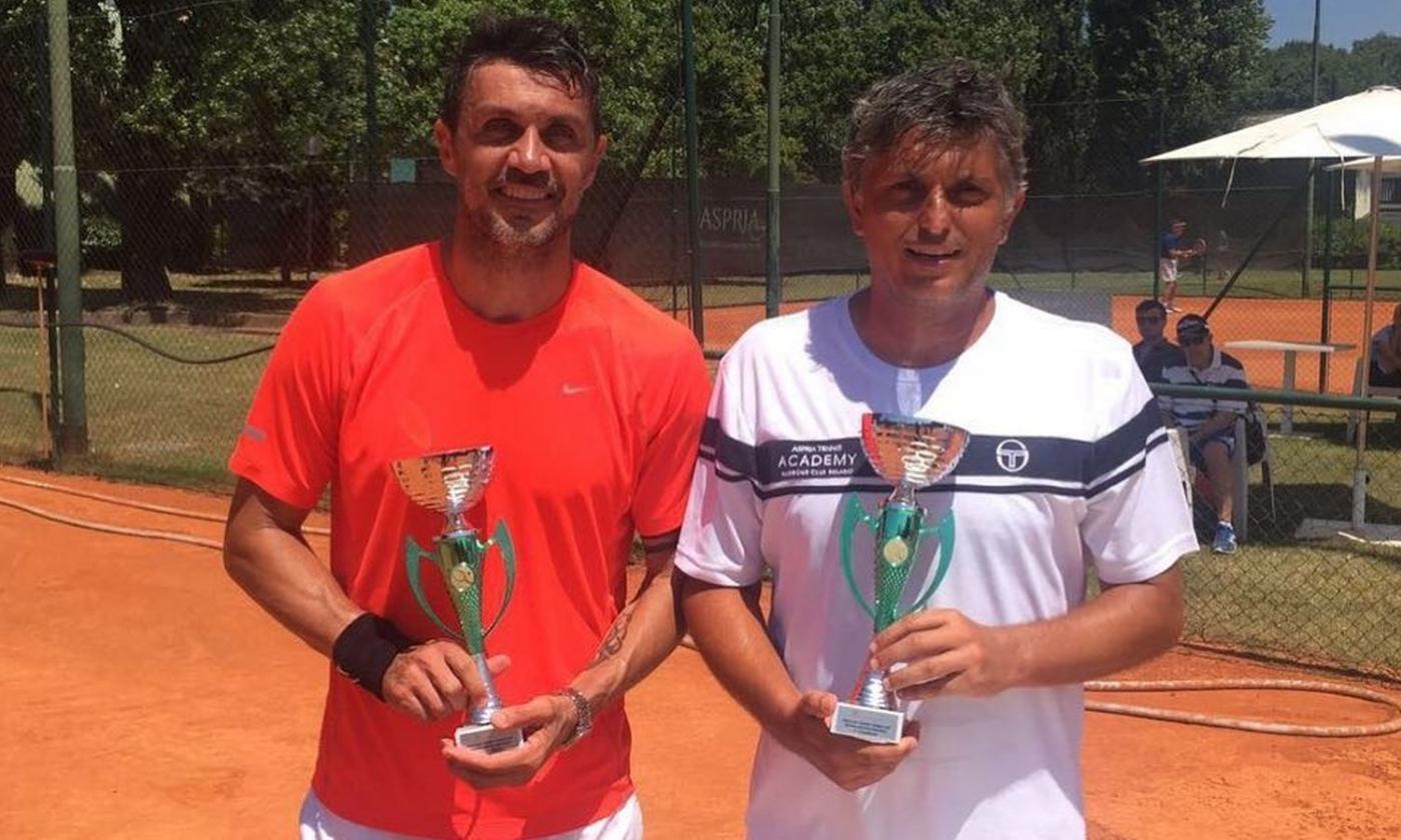 Maldini si dà al tennis: l'ex capitano del Milan debutta tra i professionisti