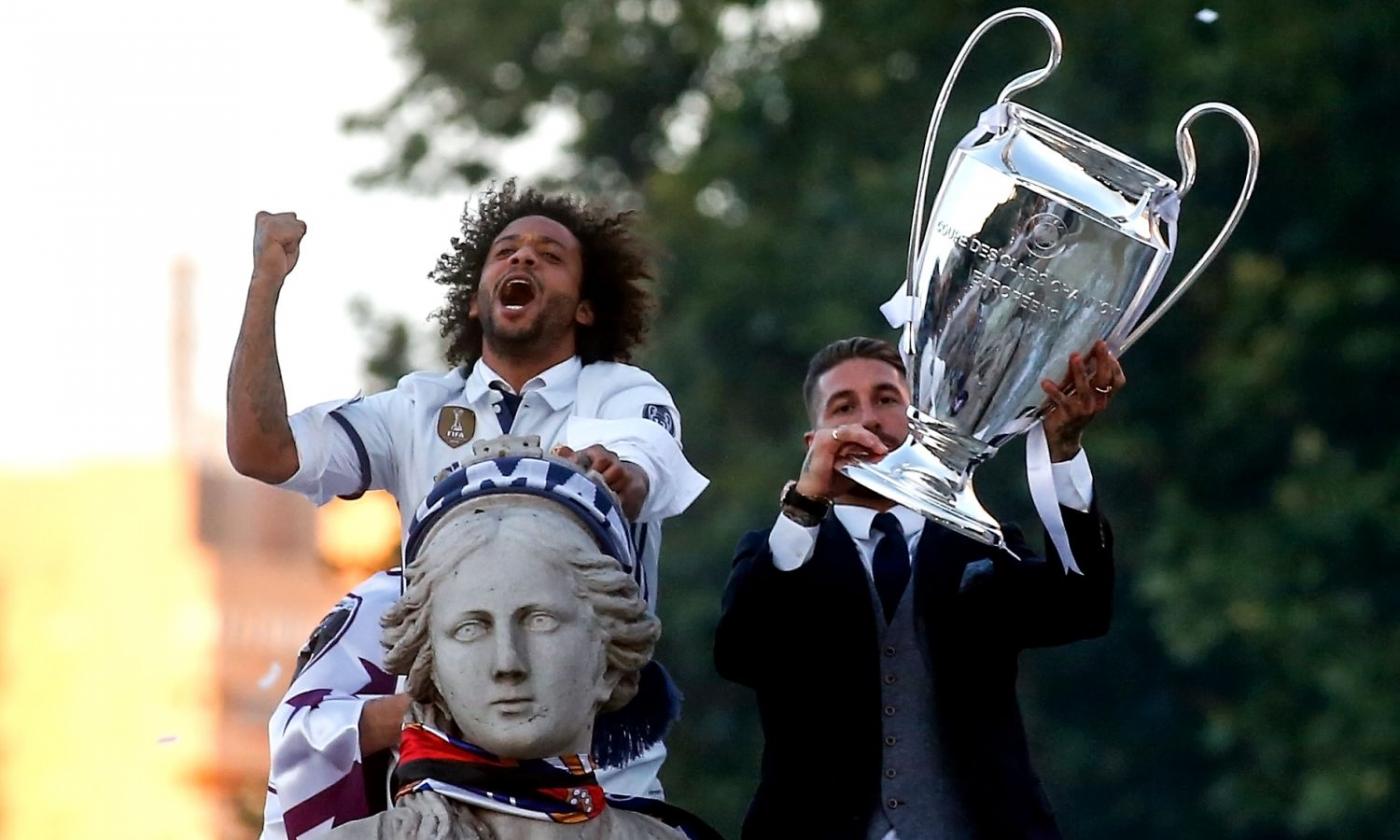 Juve-Real, Marcelo si tatua la 'duodecima' FOTO