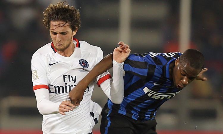 Inter-PSG: Rabiot per Kondogbia