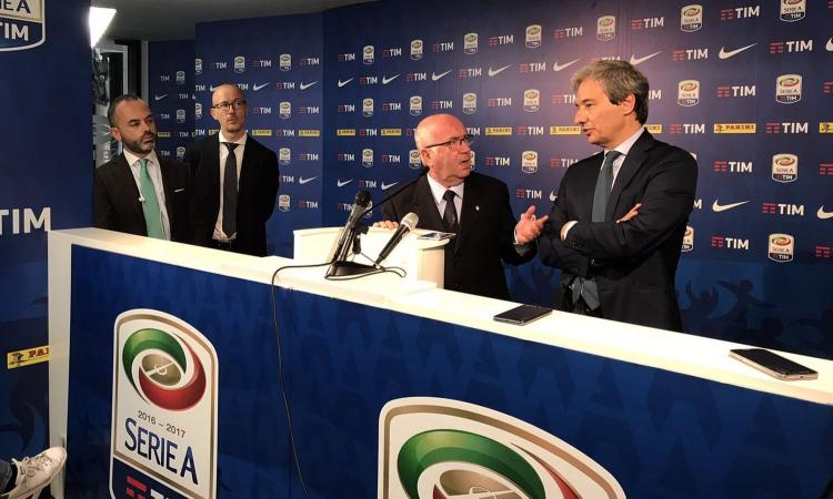 Tavecchio: 'Milan a Louis Vuitton? Non posso dare informazioni, ma mi farebbe piacere. Io intermediario...'