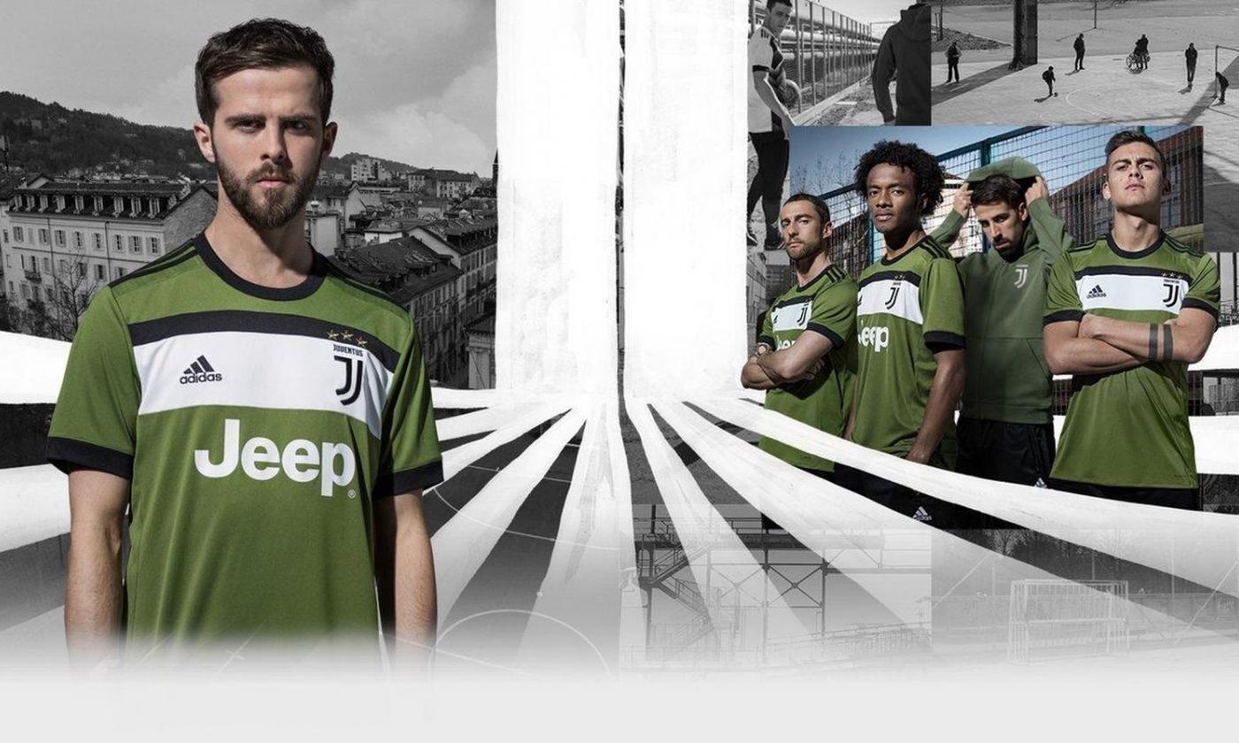 Juve, ecco la terza maglia FOTO