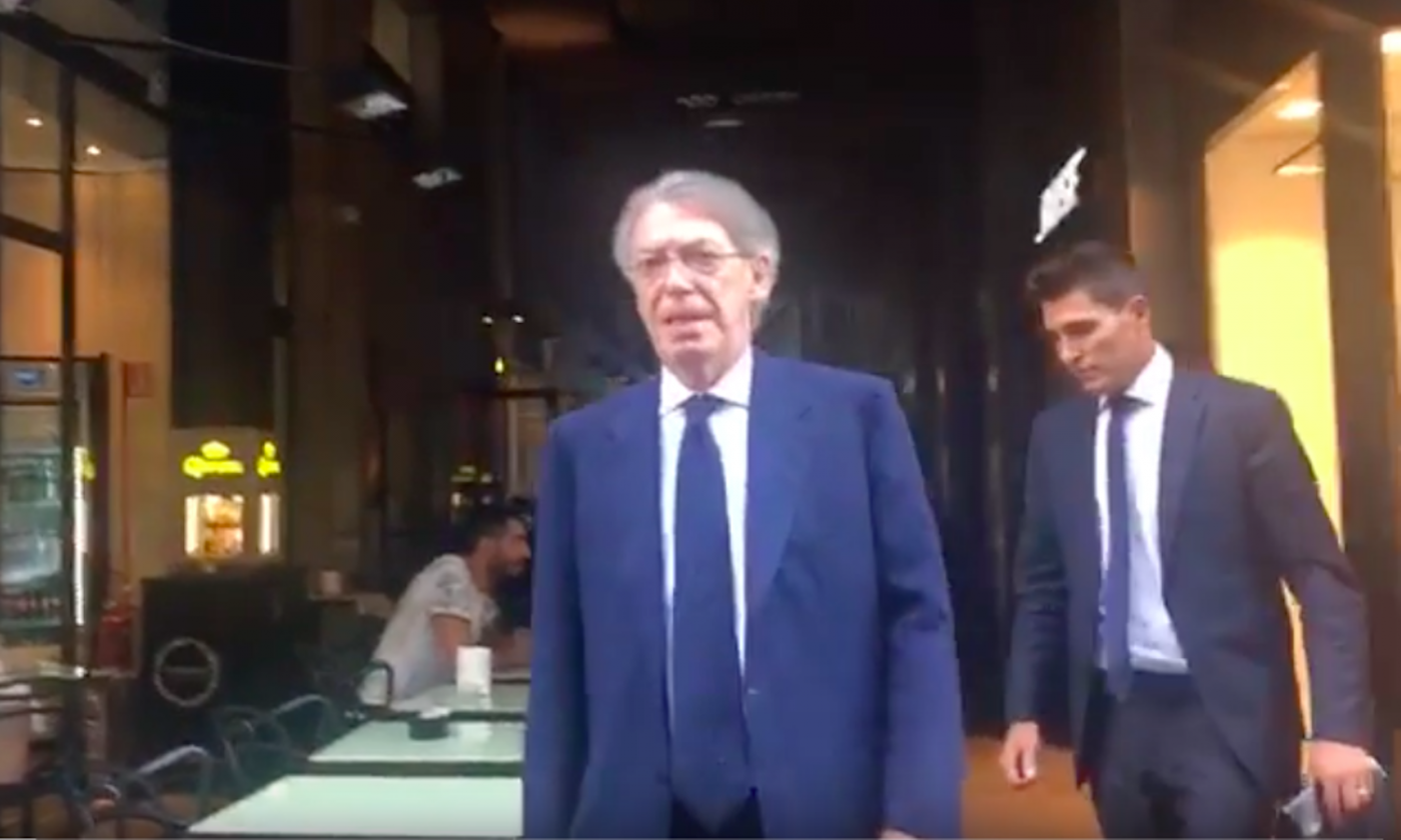 Moratti speaks about Inter Milan struggles, Pastore