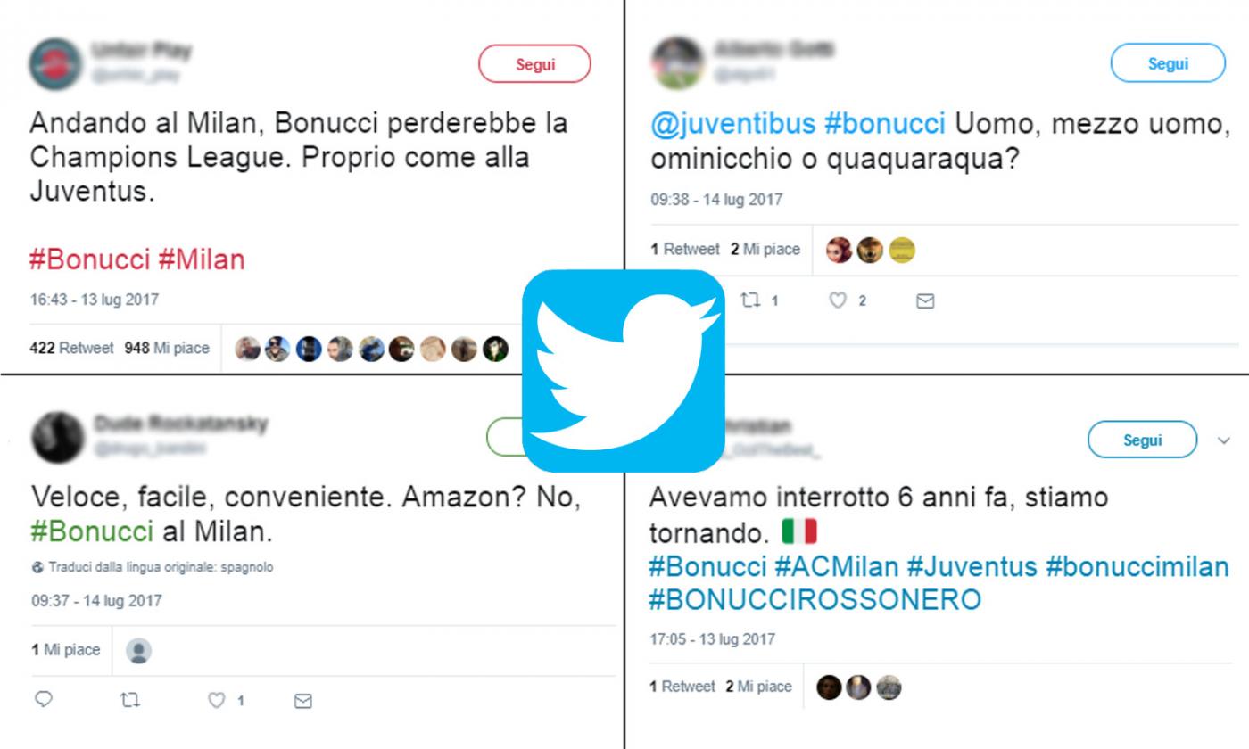 Bonucci, il web diviso: juventini furiosi, milanisti in paradiso TUTTE LE FOTO 