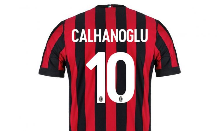 Maglia Home AC Milan HAKAN CALHANOGLU Maglia Home AC Milan HAKAN CALHANOGLU