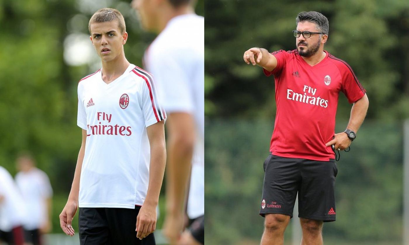 Milan, parte la Primavera di Gattuso: c'è anche Maldini jr