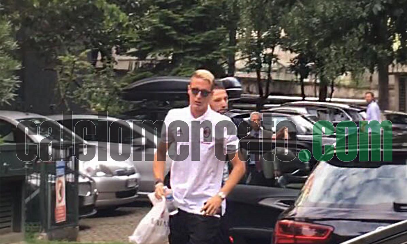 Starlet arrives at AC Milan headquarters to complete €24m move