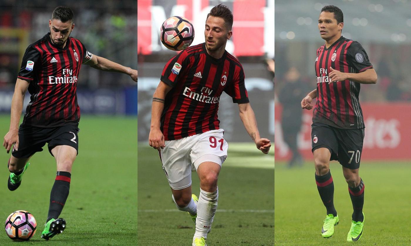 Milan, un'intera squadra sul mercato: da De Sciglio a Bacca, solo 80 milioni