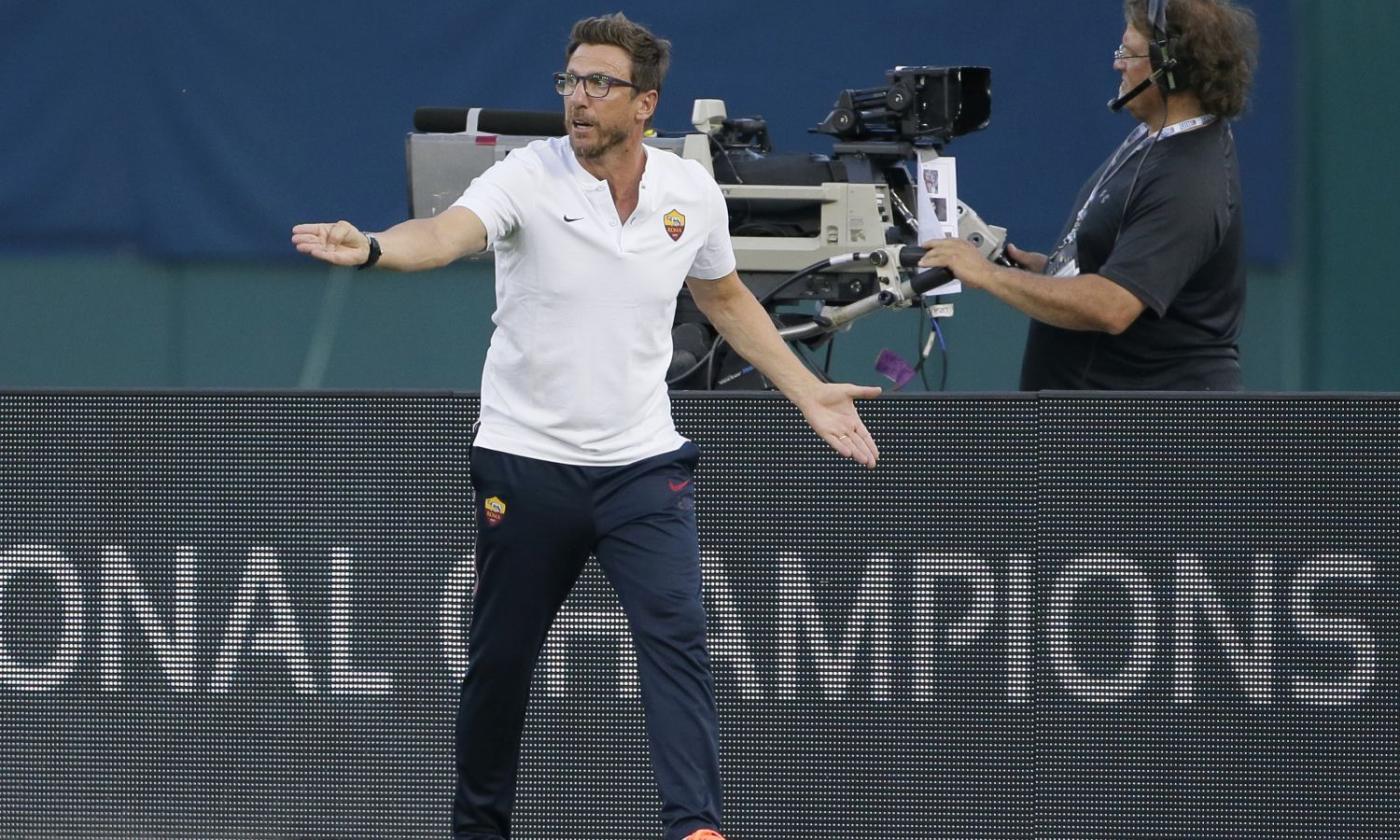 Roma, Di Francesco: 'Vittoria sporca, da grande squadra' VIDEO