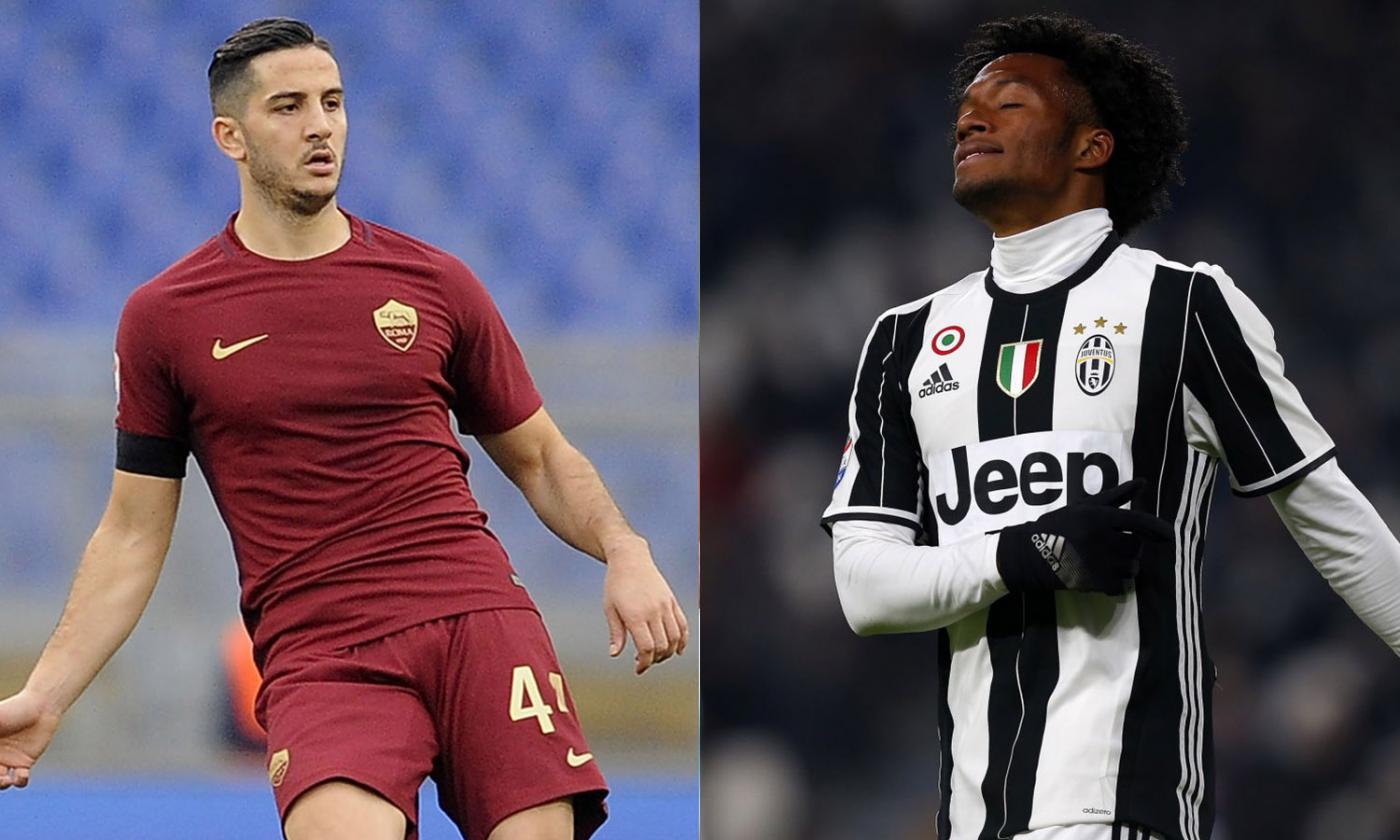 Juve, la carta Cuadrado per Manolas