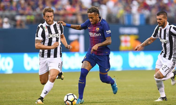 Watch Neymar score two sensational goals as Barcelona beat Juventus in the International Champions Cup