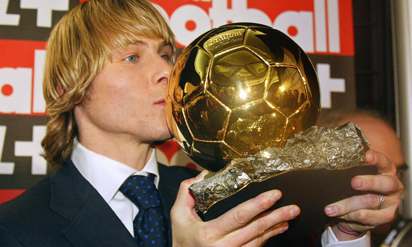 Pallone d'oro a Rivera e Nedved VIDEO