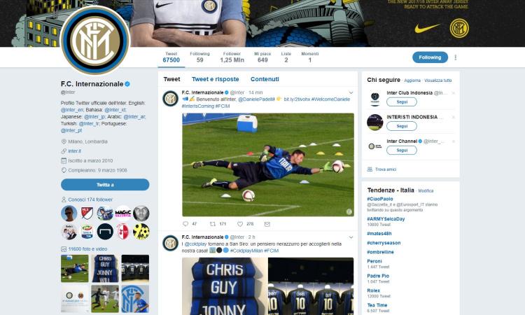 Inter, Padelli: 'Grande gruppo, orgoglioso di essere qui'