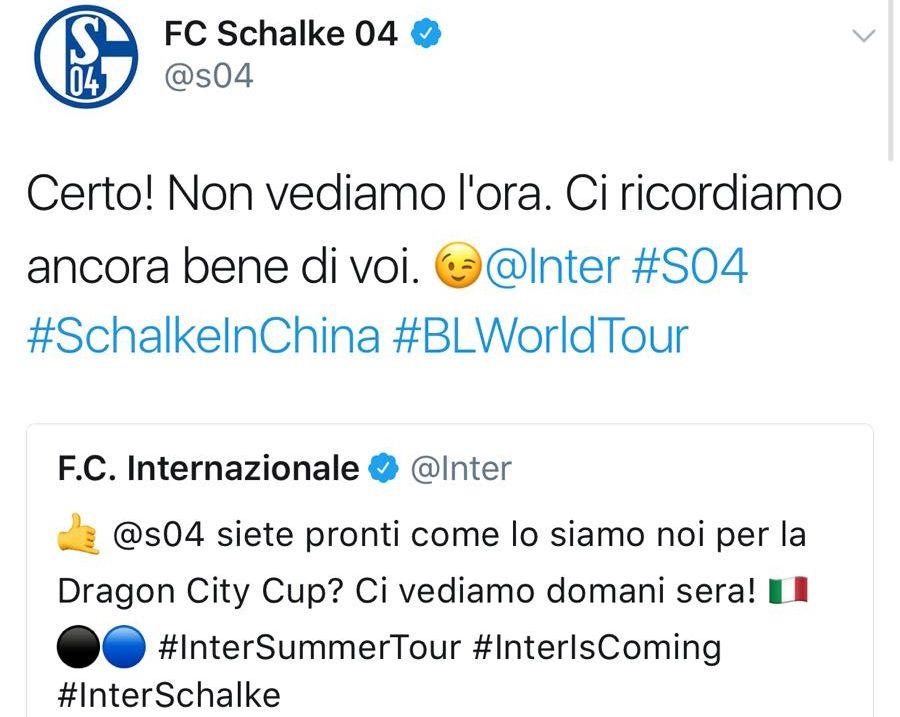 Schalke, sfottò all'Inter su Twitter rievocando il 2-5 e la finale del '97: 'Ci ricordiamo bene di voi...' FOTO