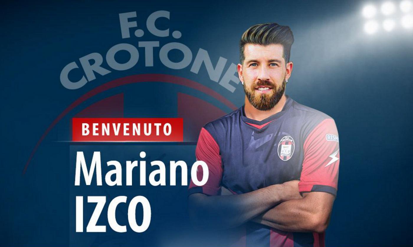 Crotone, infortunio per Izco: il comunicato ufficiale