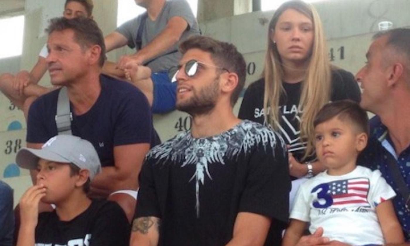 Domenico Berardi in tribuna per l'amichevole della Fiorentina. Il motivo...