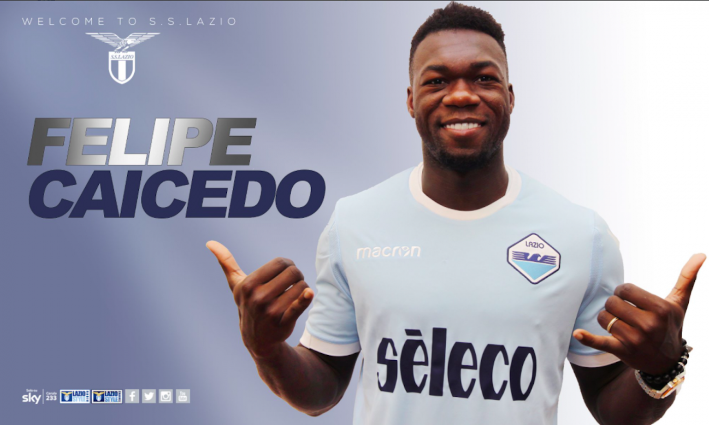 Official: Lazio unveil Caicedo as their latest signing