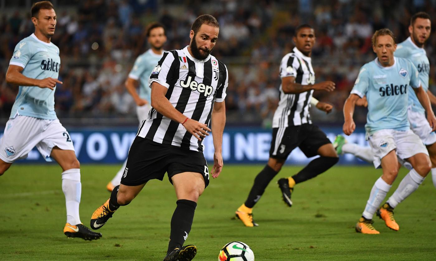 Juve, Higuain al Colosseo dopo la sconfitta in Supercoppa FOTO