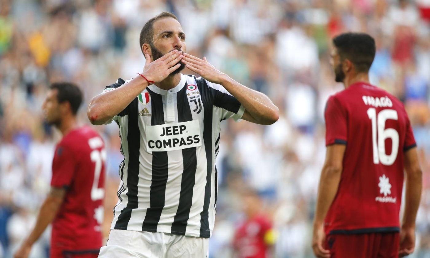 Juve, tutta la rabbia di Higuain