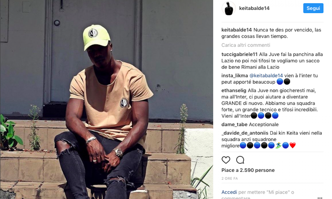 Keita criptico: 'Per le grandi cose serve tempo'. In arrivo il rilancio della Juve